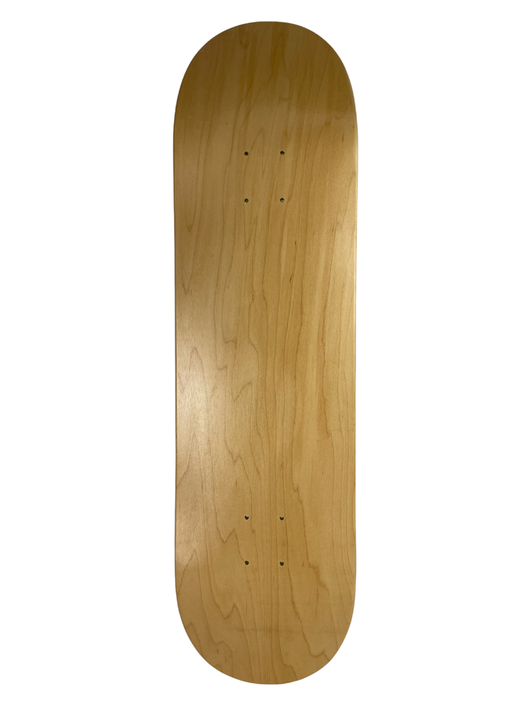 Hardrock Blank Skateboard Deck - 8.5 Inch Shape C78183 - Premium 2-Stain Design for Street Skating & Park Tricks