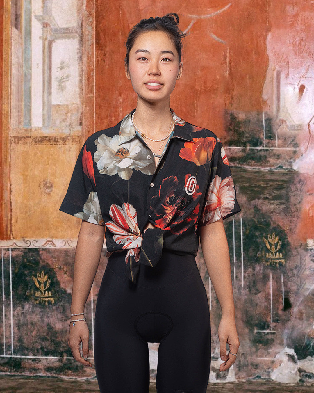 Vanitas Resort Shirt for Men - Stylish Hawaiian Aloha Shirt with Floral Print, Lightweight Breathable Fabric - Perfect for Beach Vacation, Summer Party & Tropical Getaways