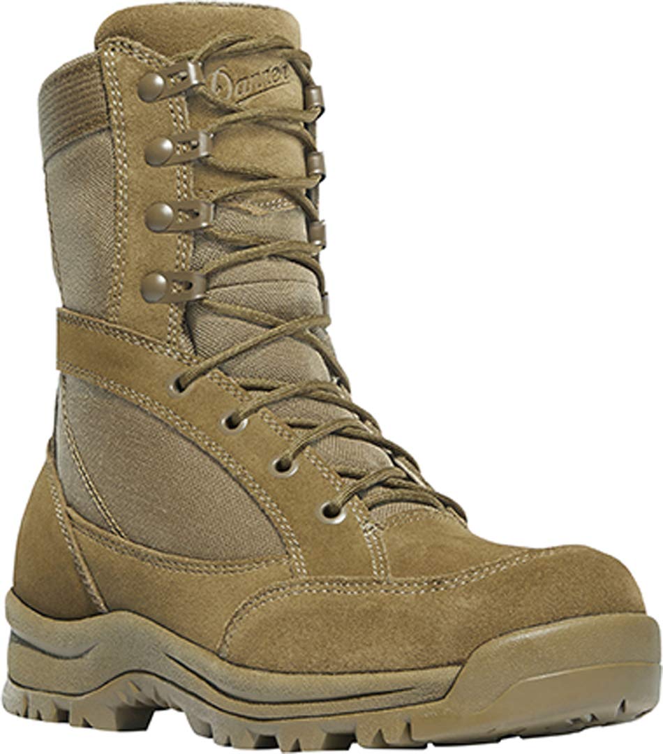 Danner Prowess Women's Military Boots - Lightweight Suede & Abrasion-Resistant Nylon Tactical Boots with Moisture-Wicking Liner & Slip-Resistant Lug Outsole - Perfect for Hiking, Outdoor Work & Military Training