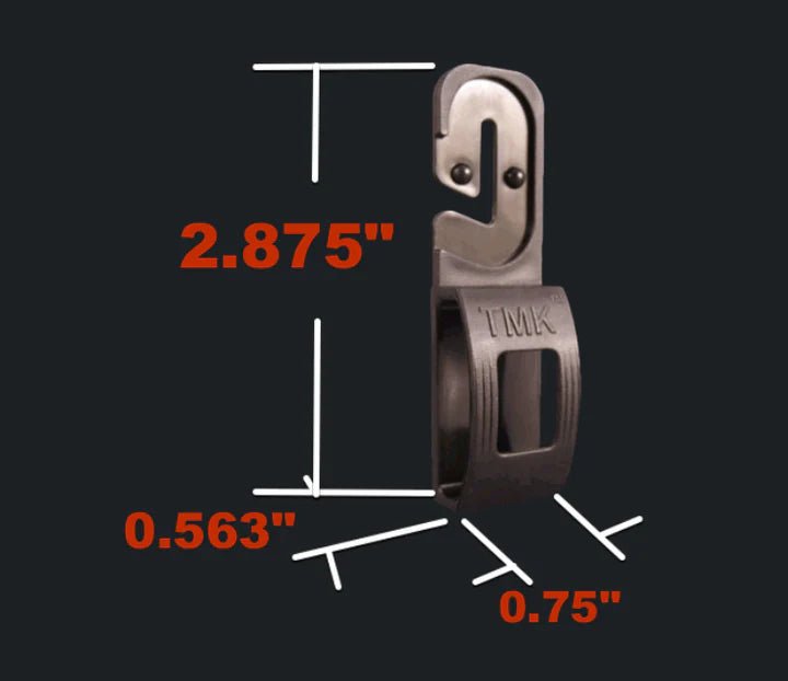 Tactical Mic Clip (TMK) - Hidden Microphone Holder for Secure & Discreet Audio Recording - Perfect for Law Enforcement, Military, and Outdoor Adventures