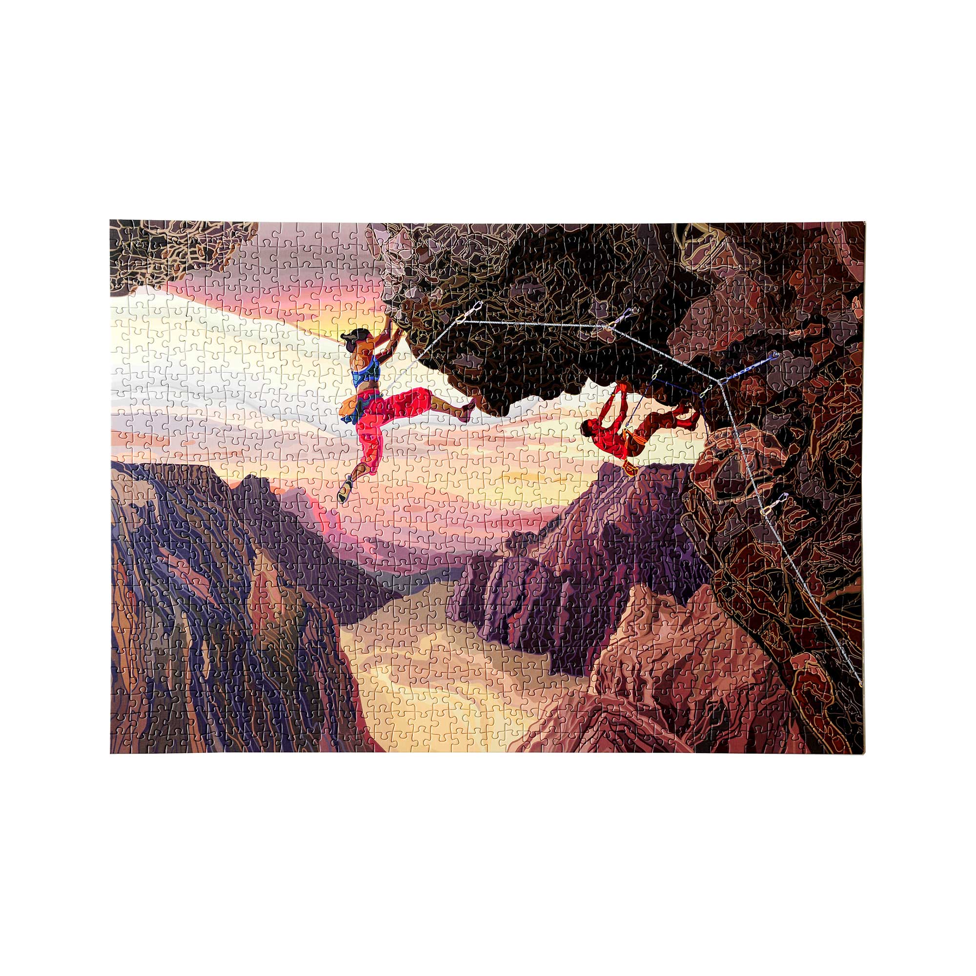 1000 Piece Jigsaw Puzzle for Adults - Challenging Climbing Adventure Scenery - Perfect for Relaxation, Family Bonding & Home Decor