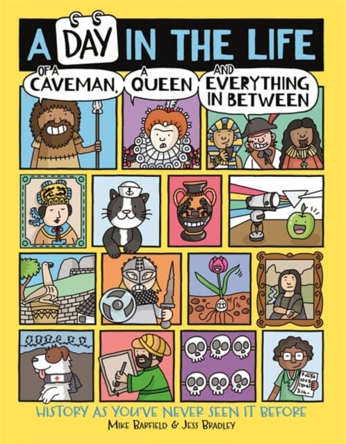 Mike Barfield's Book: A Day in the Life of a Caveman, Queen & Everything Between | Historical Adventure for Kids & Adults | Perfect for Classroom Learning & Family Reading Time