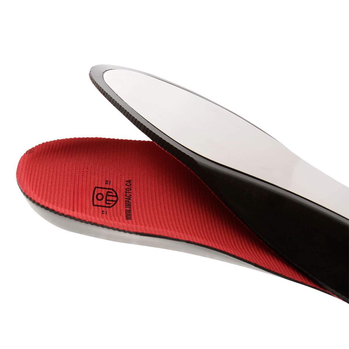 RHINOTUFFD Puncture Resistant Work Boot Insoles - Red | Heavy Duty Safety Insoles for Construction, Warehouse & Industrial Workers | Comfort & Protection for Long Shifts