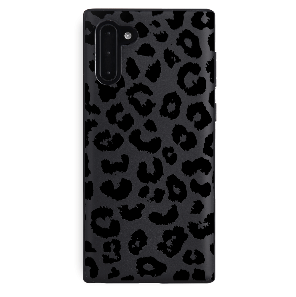 Samsung Galaxy Phone Case - Black Leopard Design | Durable Protective Cover for Samsung Galaxy S21/S22/S23 | Stylish Animal Print Case for Everyday Use & Travel