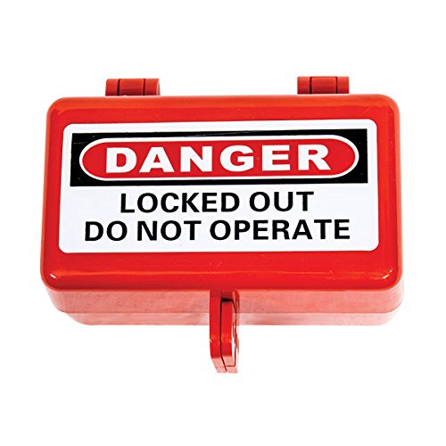 10-Pack Universal Electrical Plug Lockout and Air Hose Lockout Device - Safety Lockout Tagout (LOTO) Kit for Industrial, Warehouse, and Home Use