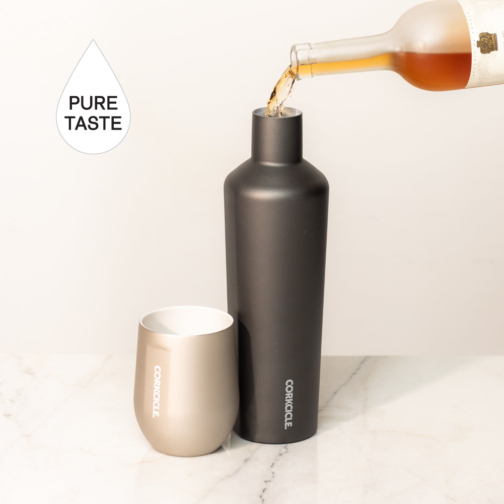 Pure Taste Canteen - Premium Stainless Steel Water Bottle for Outdoor, Gym & Travel | BPA-Free, Leak-Proof & Eco-Friendly