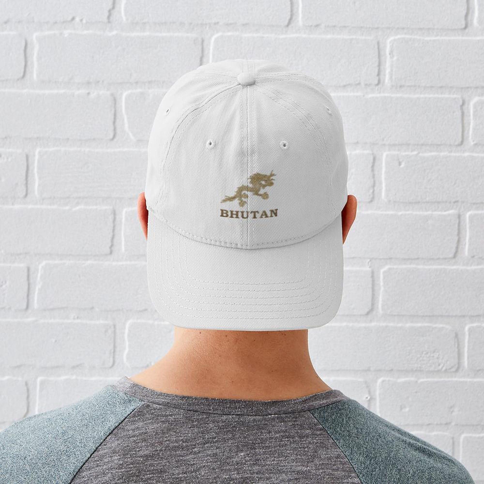 Vintage Bhutan Baseball Cap - Adjustable for Outdoor & Travel