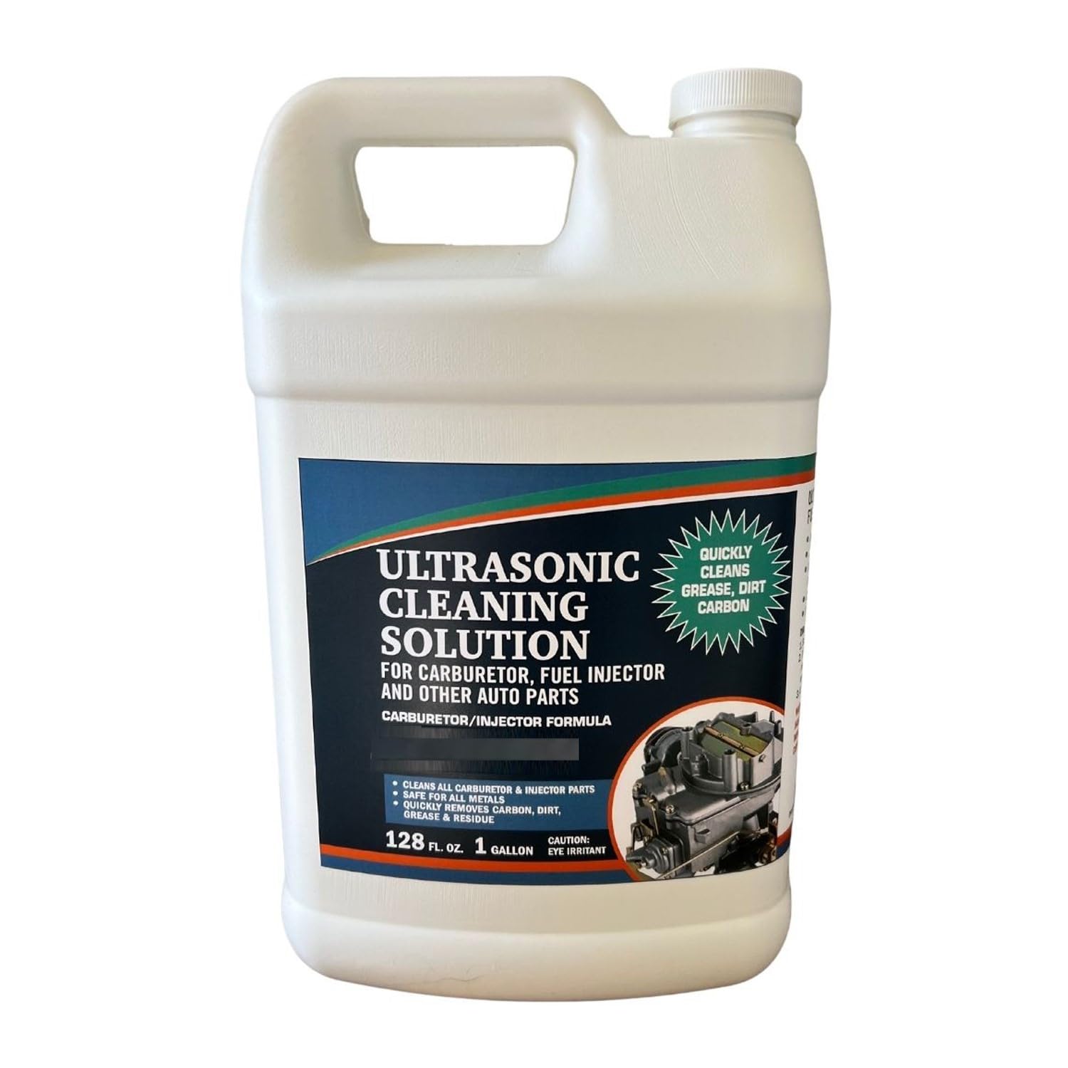 NORTHWEST ENTERPRISES Ultrasonic Cleaner Solution - Concentrated Carburetor & Engine Parts Cleaner for Ultrasonic Machines & Immersion Washers (4 Gallons) | Automotive Fluid for Motorcycle, ATV, Small Engine Maintenance & Industrial Cleaning