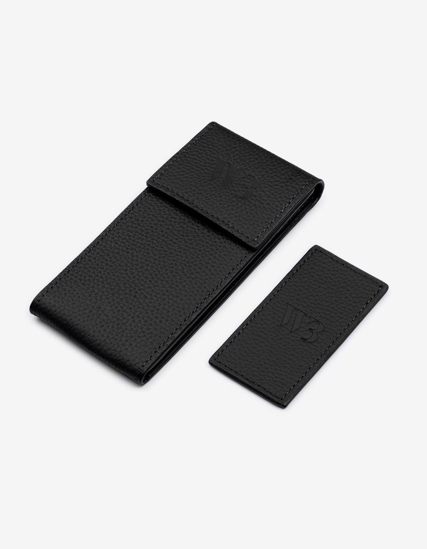 Premium Black Leather Watch Pouch - Luxury Watch Storage Case for Men & Women | Travel, Display & Protection Organizer for Rolex, Omega & Smartwatches