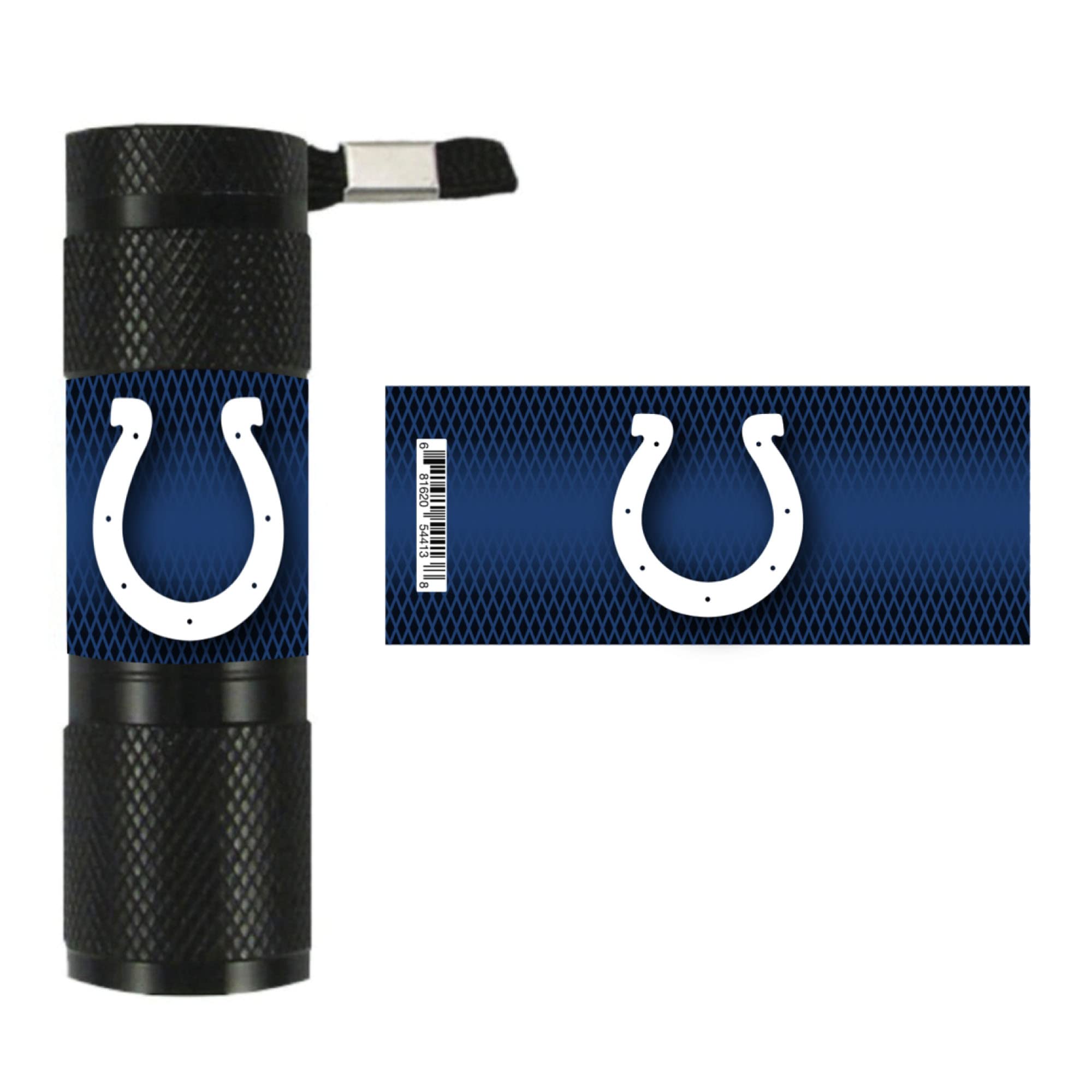 NFL Team Logo LED Flashlight - Bright Portable Light for Camping, Hiking, Emergencies & Night Games