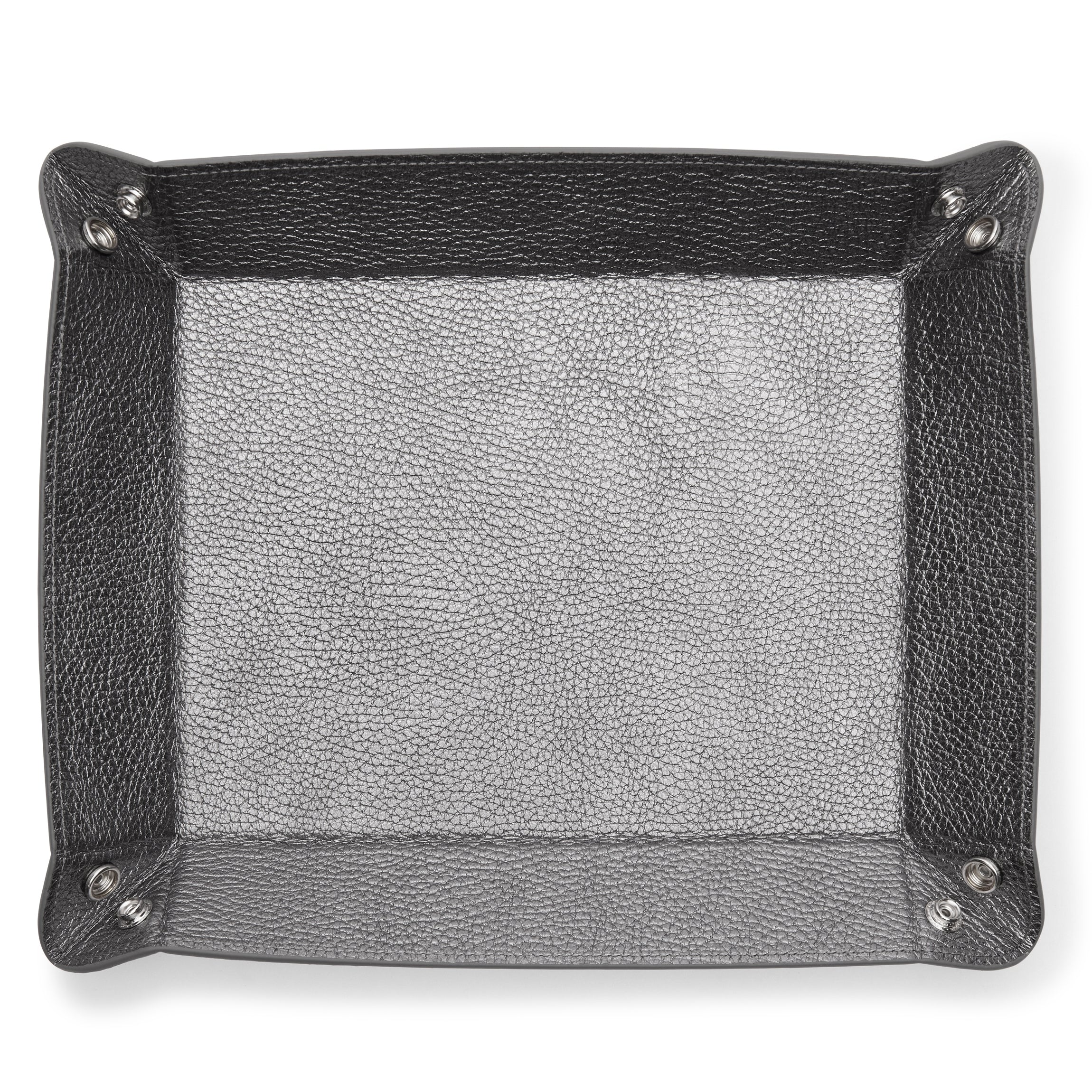 Premium Rectangle Valet Tray with Frosted Finish - Stylish Organizer for Keys, Wallets & Jewelry | Perfect for Entryway, Bedroom or Office Décor