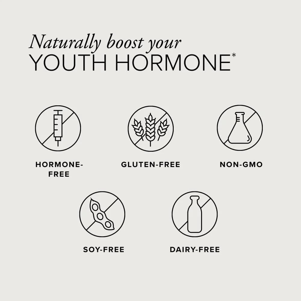 Serovital Advanced Anti-Aging HGH Supplement for Women - Boosts Collagen, Energy & Sleep Support - 30 Day Supply - Perfect for Busy Professionals & Active Lifestyles
