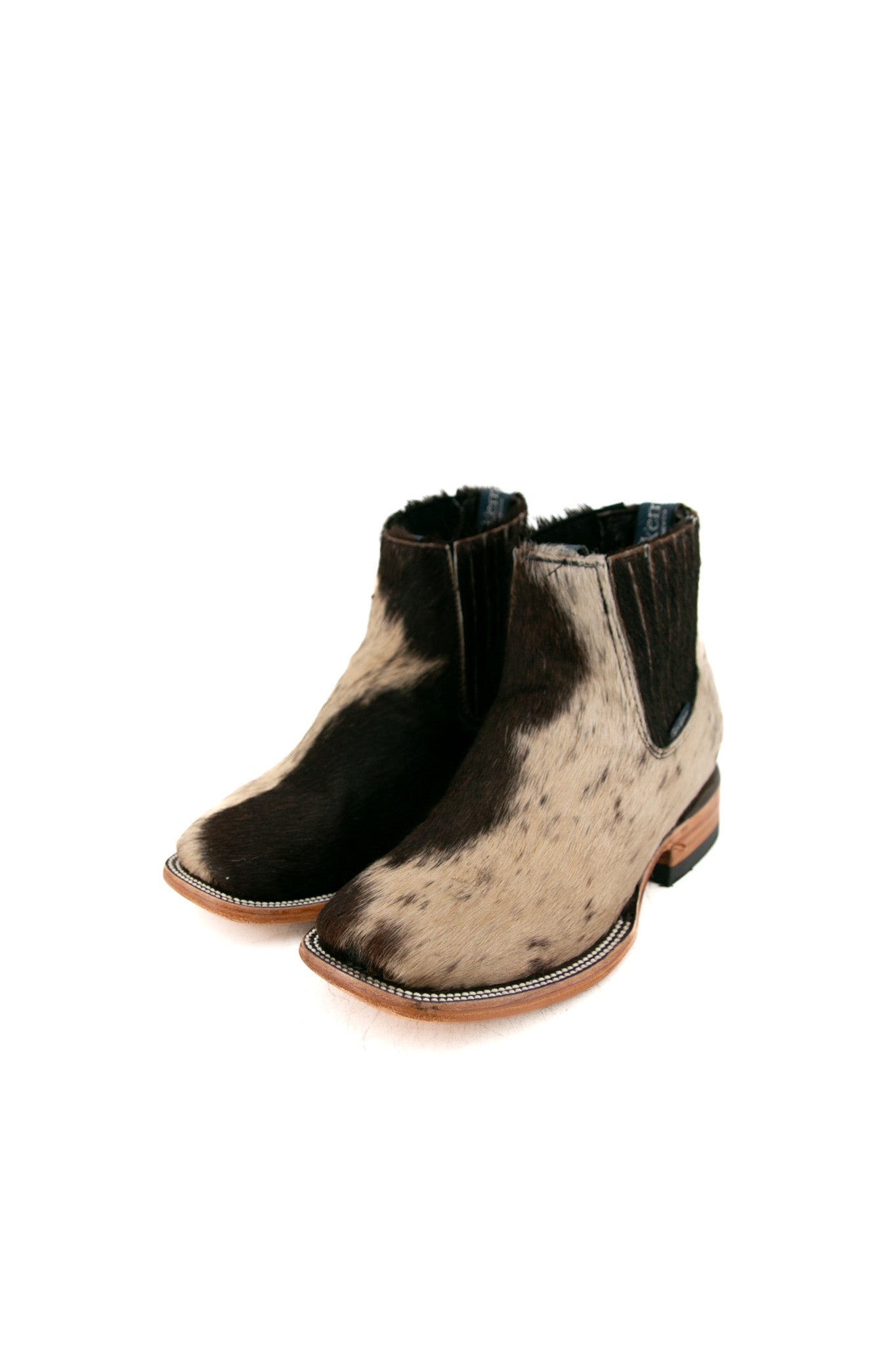 Women's Square Toe Cowhide Ankle Boots Size 6 - Comfortable & Stylish Leather Booties for Fall/Winter Fashion | Perfect for Office, Dating & Casual Outfits