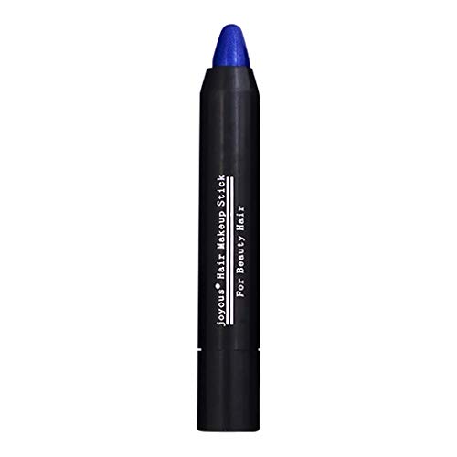 Unisex Temporary Hair Color Pen - DIY Hair Glaze in Blue for Quick Styling & Emergency Touch-Ups | Perfect for Parties, Cosplay & Fashion Looks