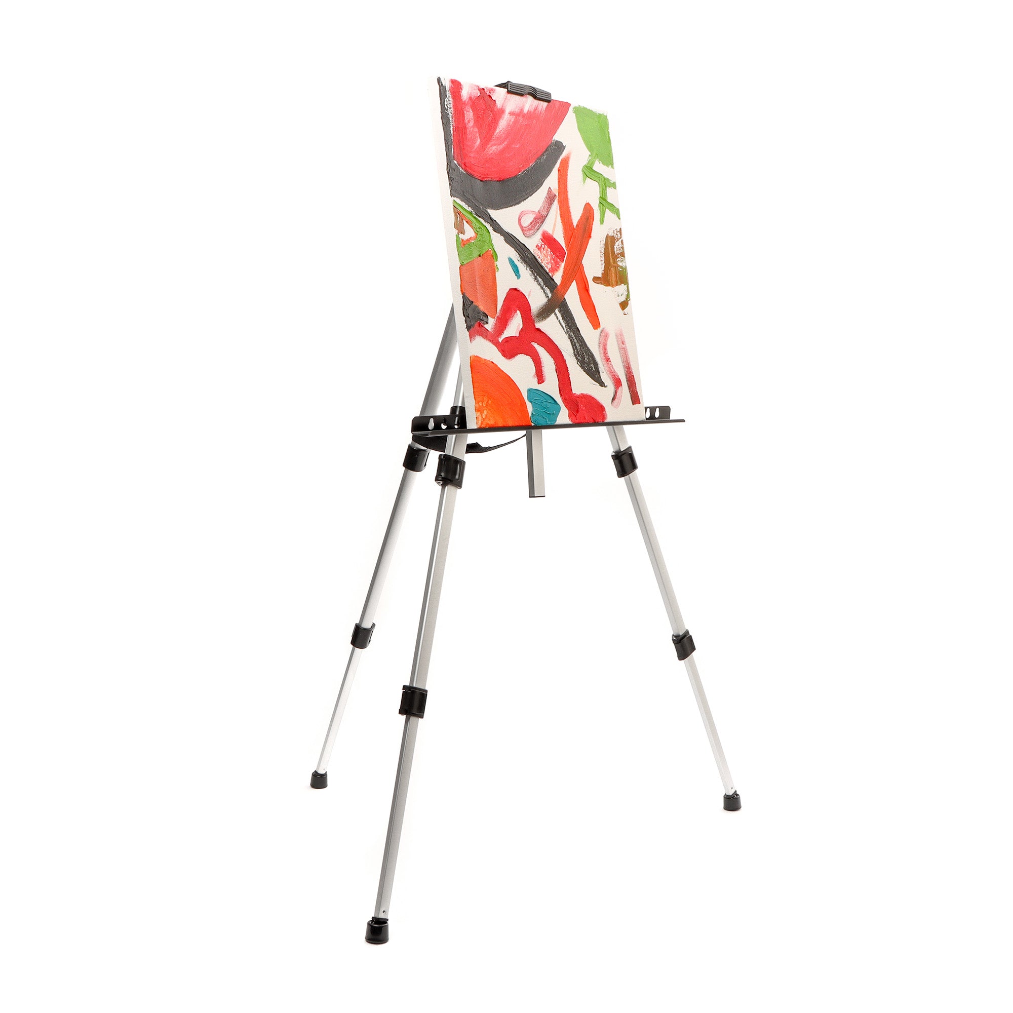 Adjustable Aluminum Tripod Easel Stand - Lightweight & Portable for Artists, Photographers & Presenters - Perfect for Painting, Drawing, Photography & Display