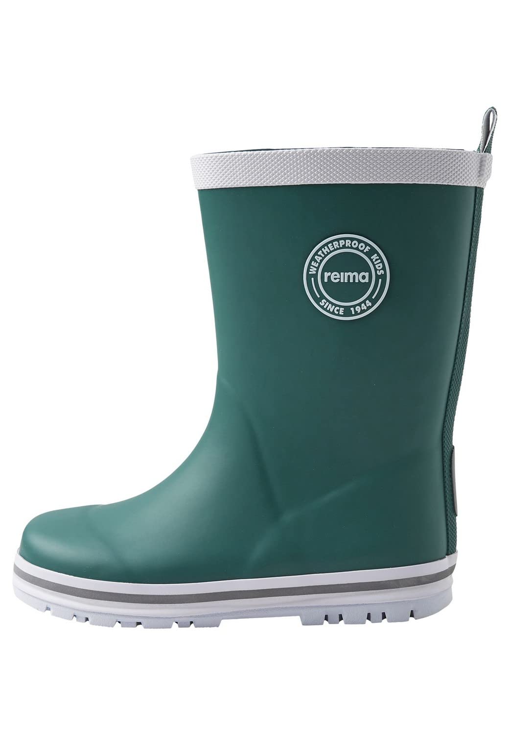 Reima Classic Rubber Rain Boots for Kids - Waterproof Toddler & Children's Rain Boots (Toddler/Little Kid/Big Kid) - Perfect for Outdoor Play, Puddle Jumping & Rainy Day Adventures