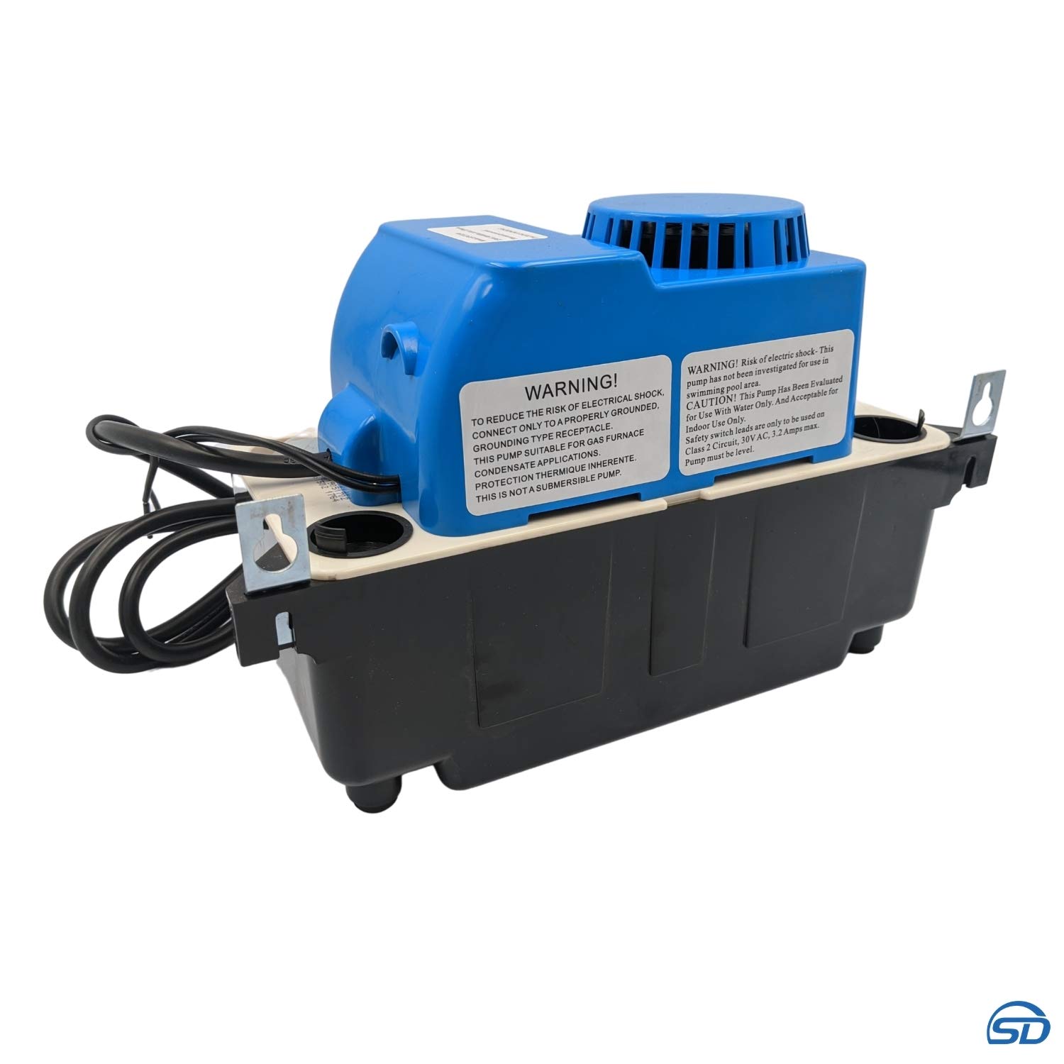 CP230 SPCP230 HVAC Condensate Pump 230V with 80dB Audible Alarm - High Efficiency Water Removal for Air Conditioners & Furnaces - Ideal for Residential & Commercial HVAC Systems