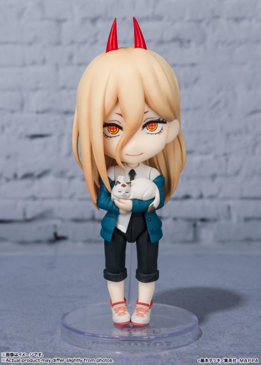 Bandai Figuarts Mini #123 Chainsaw Man Power Action Figure - Anime Collectible for Fans & Gift for Cosplay Enthusiasts | Perfect for Display, Role-Playing & Themed Parties