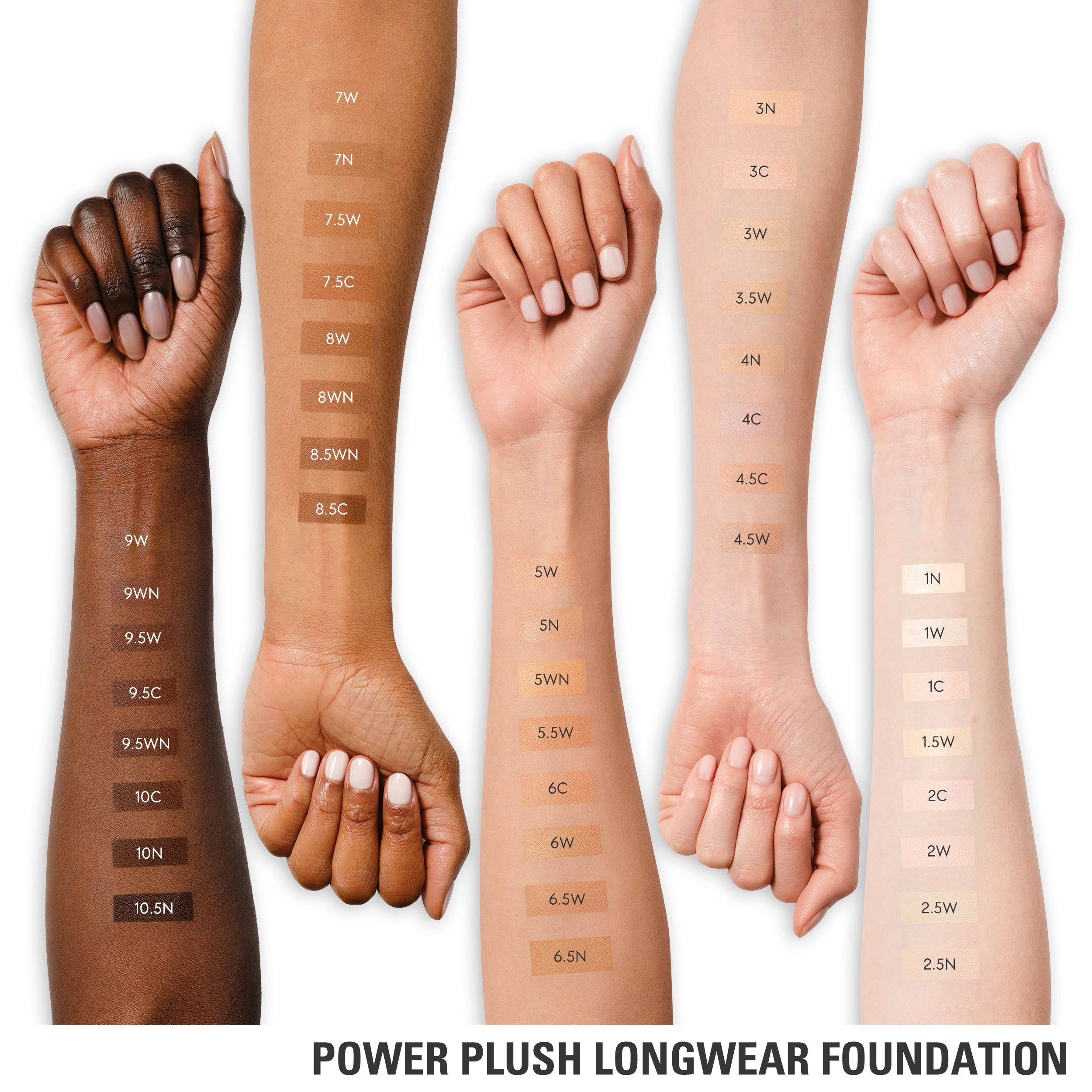 Power Plush Foundation & Concealer Duo - Full Coverage Makeup for Flawless Skin - Perfect for Daily Wear, Special Occasions & Photo Shoots