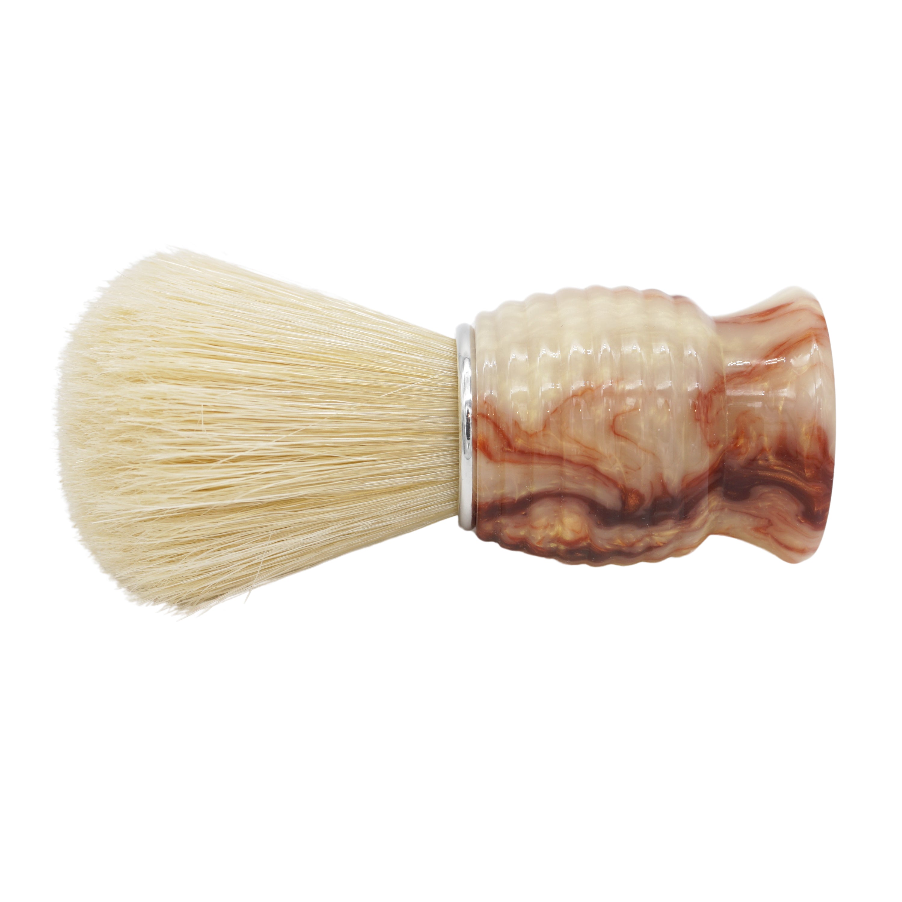Premium 24mm Semogue SOC Boar Shaving Brush with Crushed Mud Resin Handle #84 by AP Shave Co. - Handcrafted by Shavemac - Perfect for Wet Shaving & Grooming Rituals