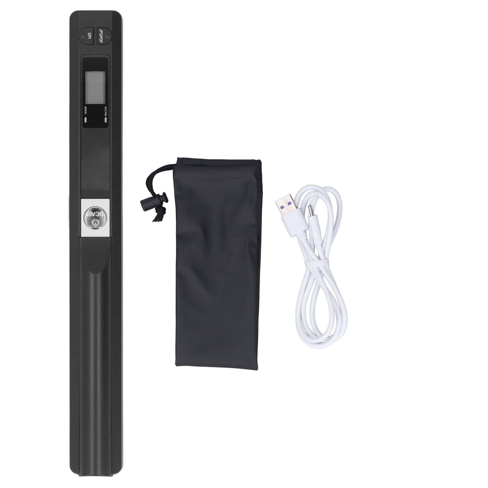 Portable Document Scanner - 900DPI High-Speed Handheld Scanner for A4 Documents, Photos, Receipts & Text | USB Flatbed Scanner for JPG/PDF Formats | Perfect for Office, Travel & Home Organization