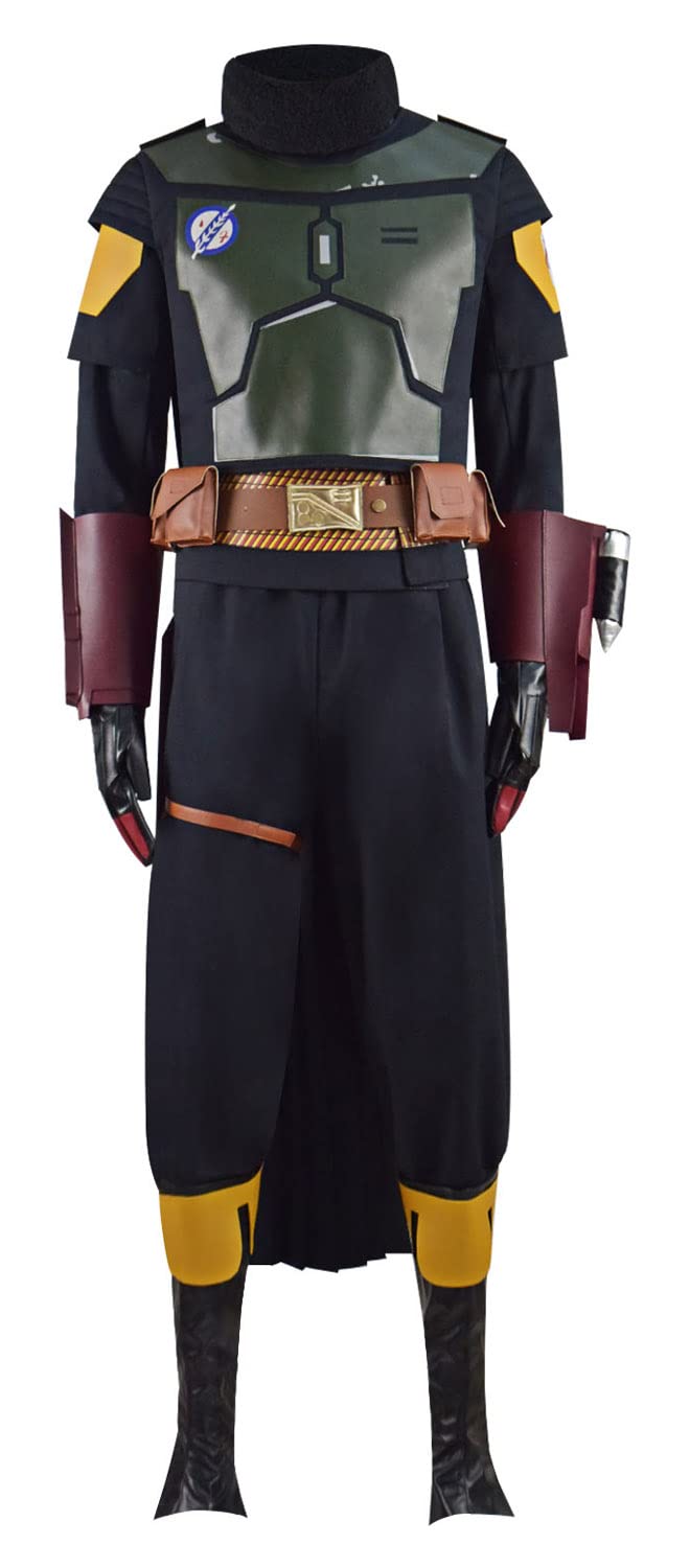 Boba Fett Bounty Hunter Armor Costume - Star Wars Cosplay Outfit for Adults, Halloween Party & Comic Con | Perfect for Halloween, Cosplay Events, and Themed Parties