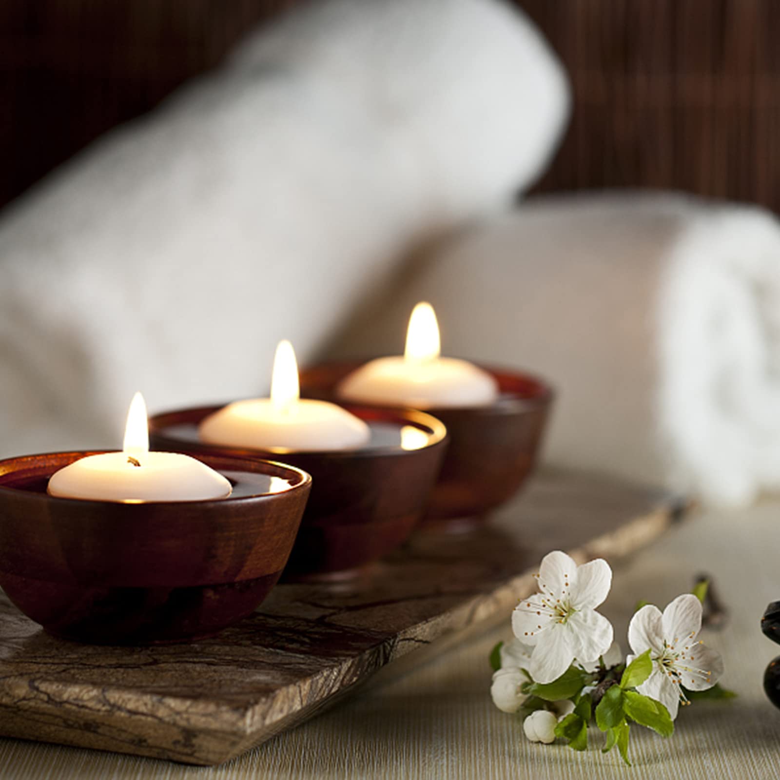 12 Pack Floating Candles - 2 Inch Long Lasting Unscented White Tea Lights for Wedding Centerpieces, Birthday Parties, Holiday Decor & Home Decoration - Perfect for Pool, Bathtub, Vase & Tabletop Displays