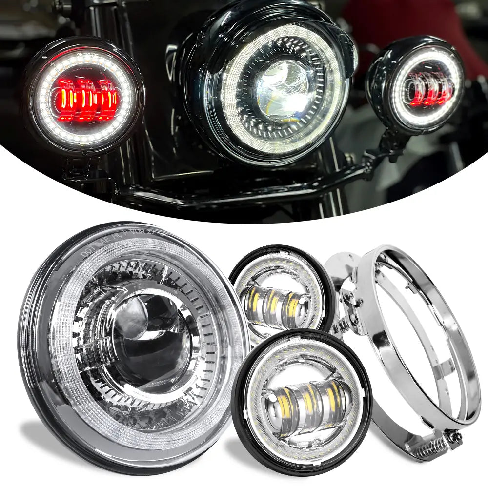 LOYO 7 LED Headlight & 4.5