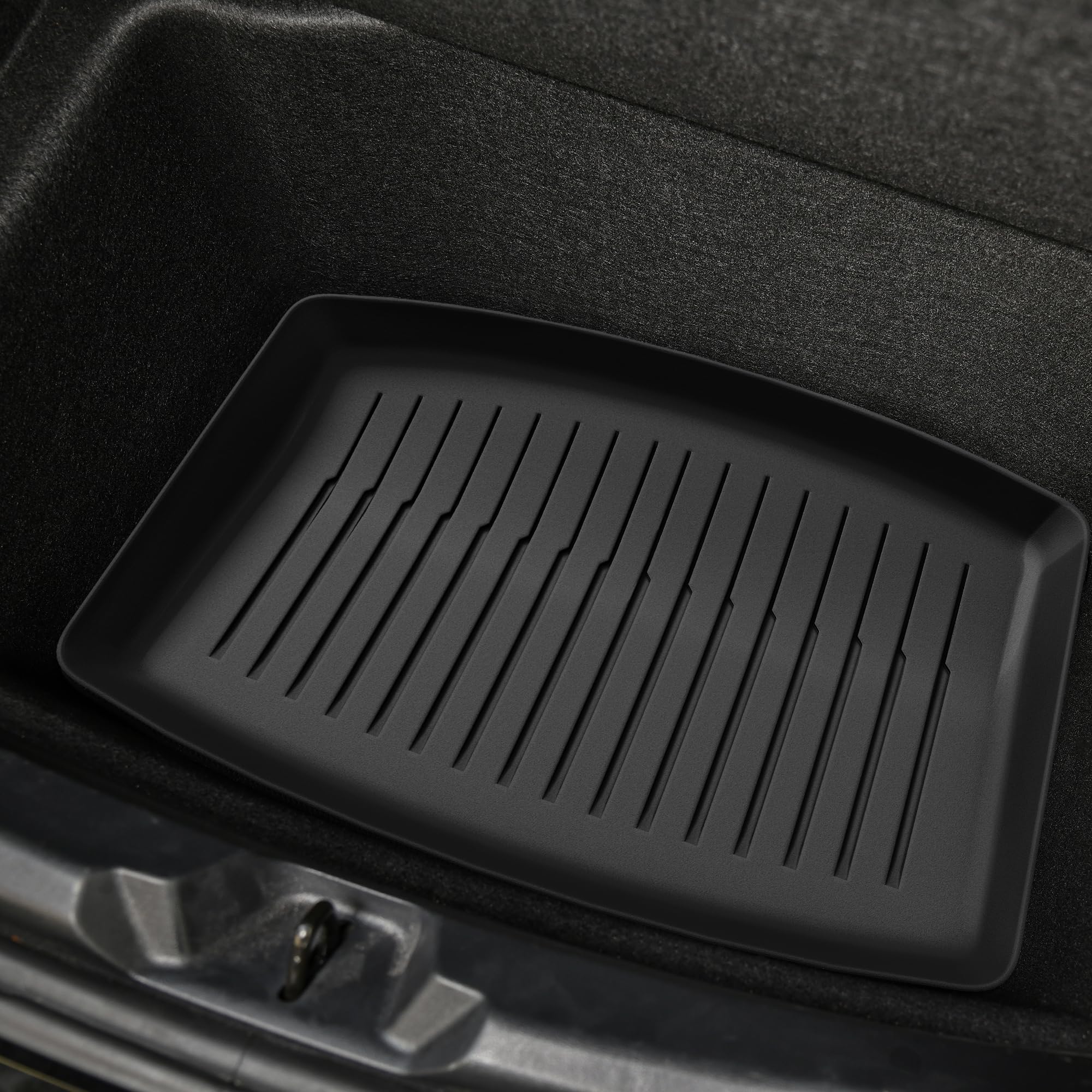 YITAMOTOR TPE All-Weather Floor Mats & Cargo Liner Set for 2024-2025 Tesla Model 3 Highland - Full Coverage Front Rear Seat and Trunk Protection - Durable Non-Slip Car Mats for All Seasons - Perfect for Daily Commute, Road Trips and Outdoor Adventures