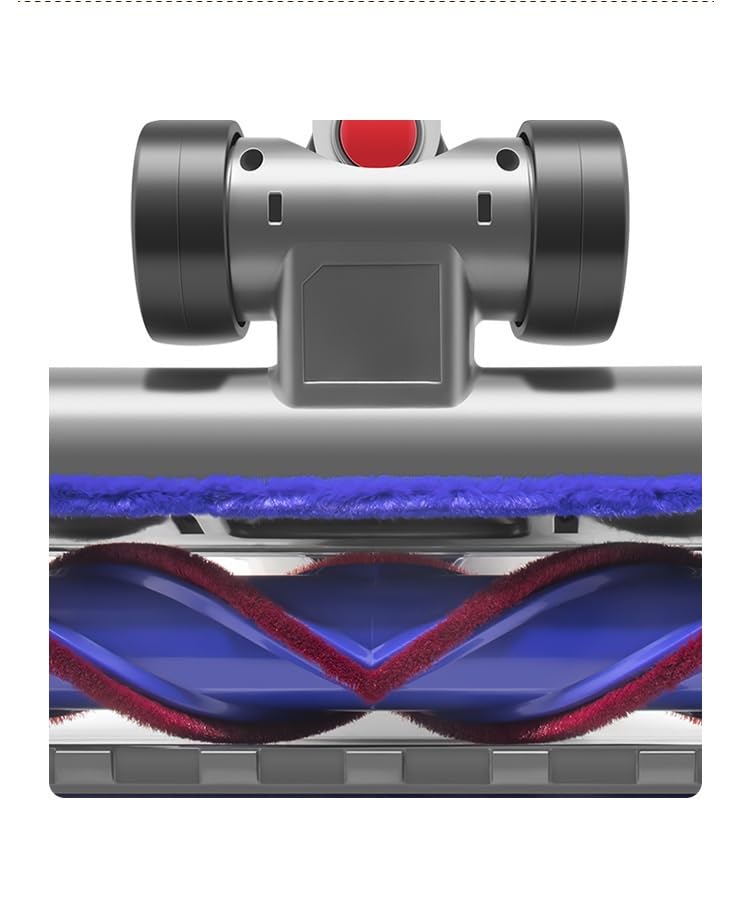 Dyson V10 V12 Digital Slim & Detect Slim Vacuum Cleaner Direct Drive Brush Head Replacement - Compatible with Dyson Models for Deep Carpet Cleaning & Pet Hair Removal - Perfect for Home, Office & Car Interior Cleaning