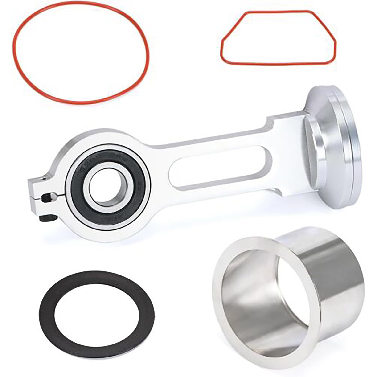Oil-Free Air Compressor Piston Kit - Replacement Connecting Rod & Piston Set for Devilbiss 919.167330 - Perfect for Industrial Tools, Automotive Repair & Home DIY Projects