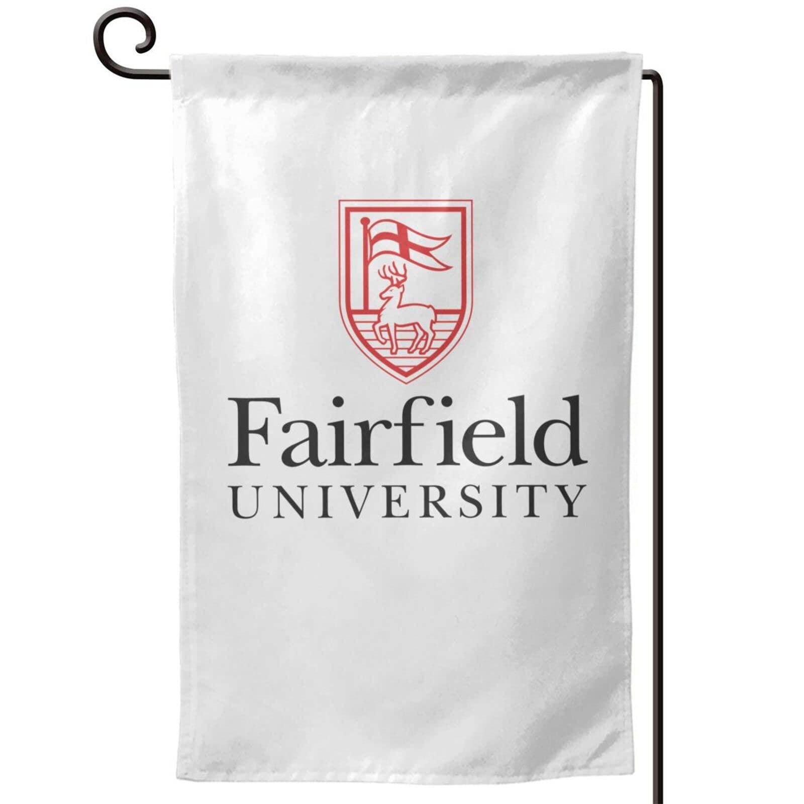 Fairfield University Double Sided Garden Flag - Outdoor & Indoor Decor for Home, Yard, Campus Spirit - Perfect for Game Days, Alumni Events & School Pride Displays