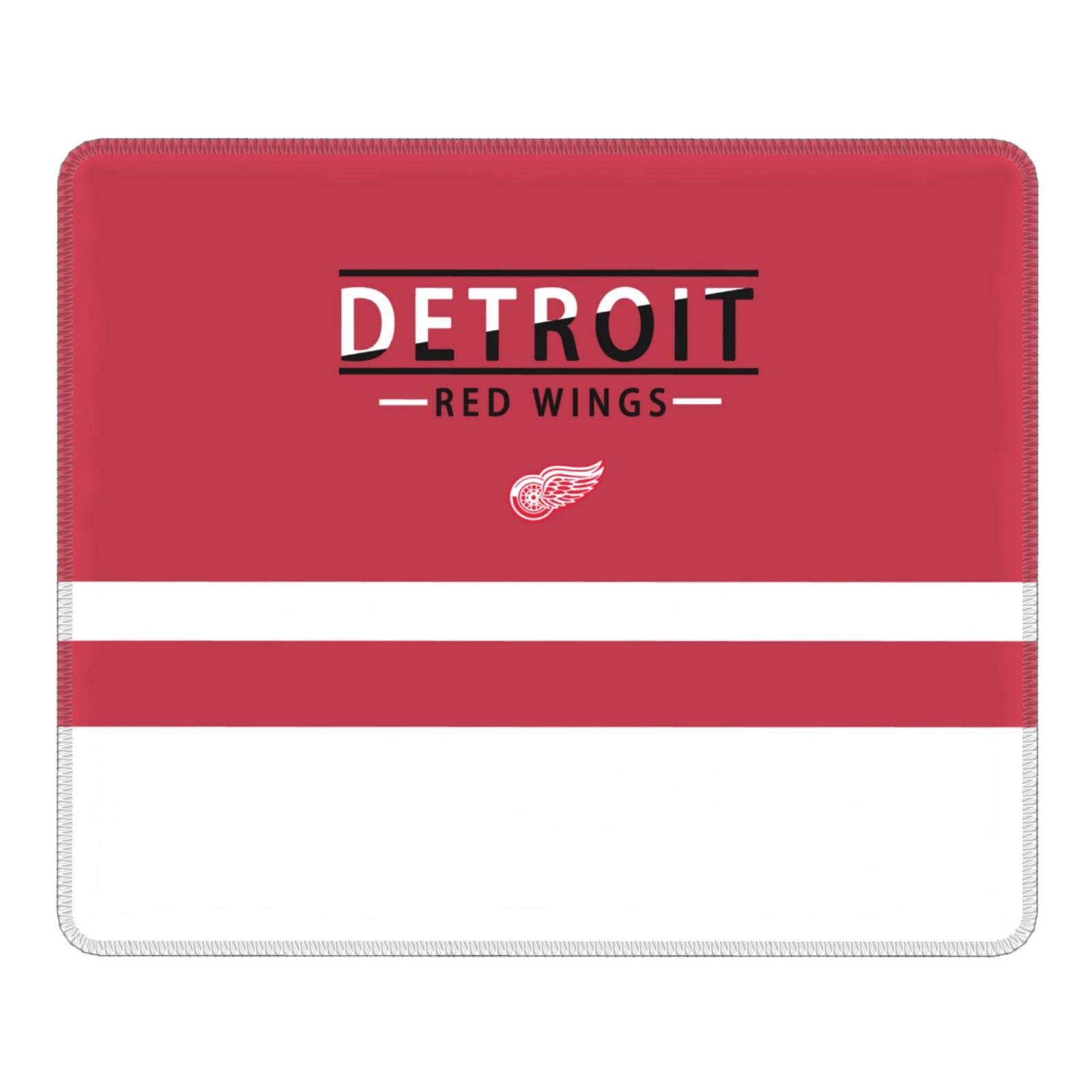 ProMark Detroit Red Wings Hockey Team Mouse Pad - Non-Slip, Comfortable Gaming & Office Desk Accessory for Laptop & PC (Perfect for Hockey Fans, Gamers & Office Workers)