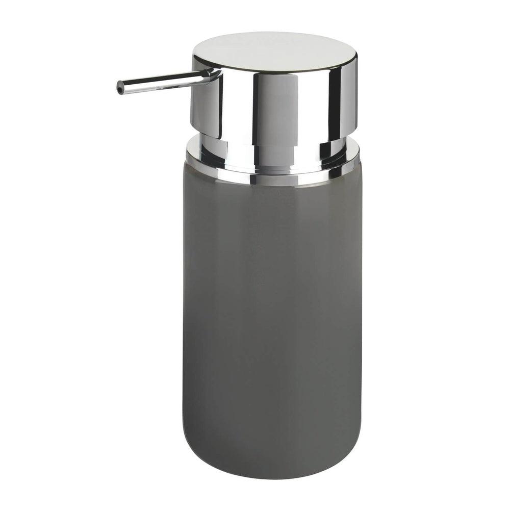 Premium Grey Silo Kitchen Soap Dispenser - Touchless Automatic Liquid Soap Pump for Modern Home, Restaurant, or Office Sink - Durable & Stylish Hand Wash Dispenser with 17oz Capacity