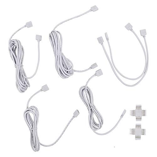 SYLVANIA LED Mosaic Flexible Light Strip Universal Connector Kit - 1 Pack (65487) | DIY Home Lighting Decor for Bedroom, Kitchen, Living Room & Outdoor Use