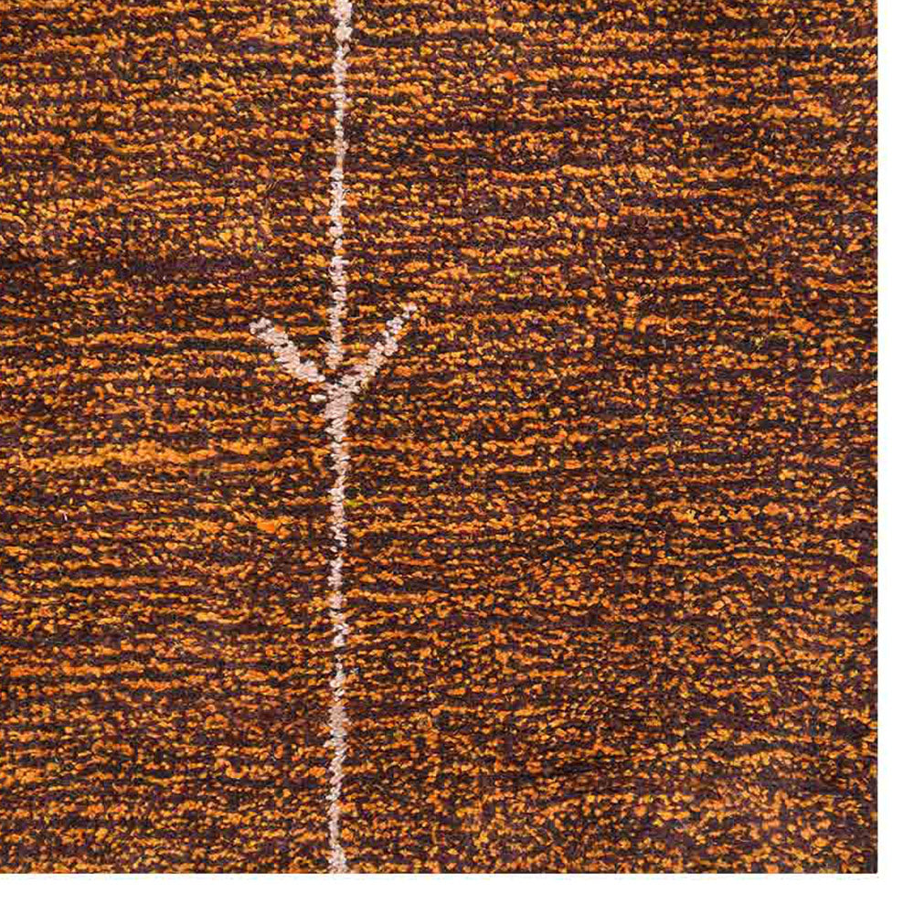 Scandinavian Hand Knotted Rug - Premium Wool Area Rug for Living Room, Bedroom & Dining Room - Nordic Style Home Decor