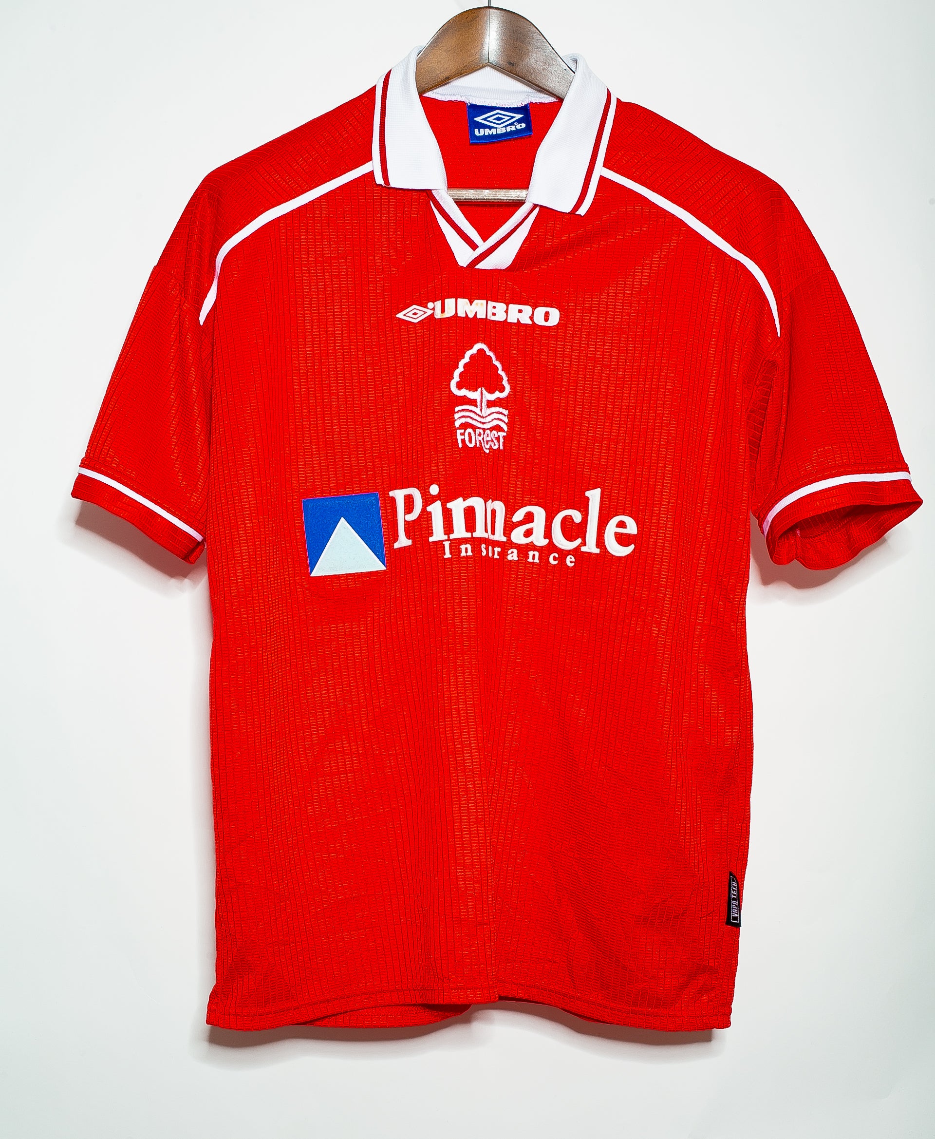 1999 Nottingham Forest Home Jersey (Men's) - Vintage Football Shirt for Fans & Collectors - Perfect for Matches, Gifts & Memorabilia