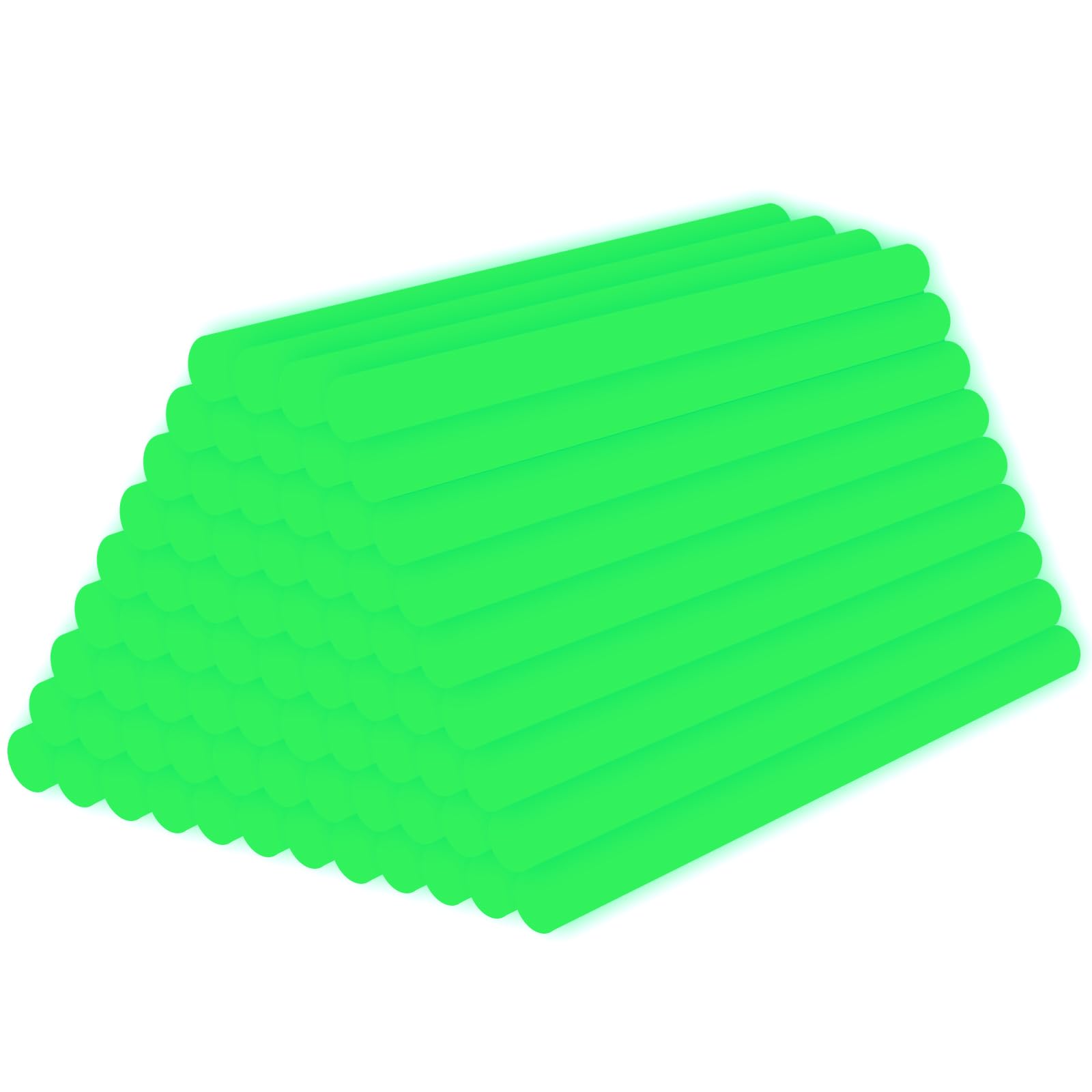 Glow in The Dark Hot Glue Sticks 72 Pack - 0.27