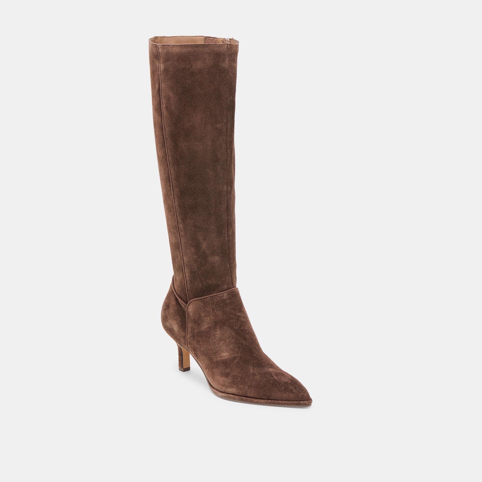 ALDY BOOTS DK BROWN SUEDE - Premium Leather Ankle Boots for Women | Comfortable & Stylish Fall/Winter Fashion | Perfect for Office, Dating & Outdoor Activities