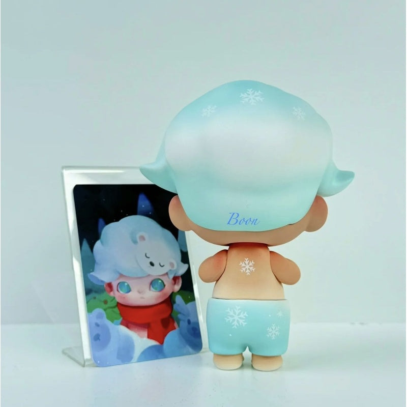 DIMOO Polar Bear Limited Edition Collectible Figure - Cute Arctic Animal Toy for Display, Gift, and Home Decor
