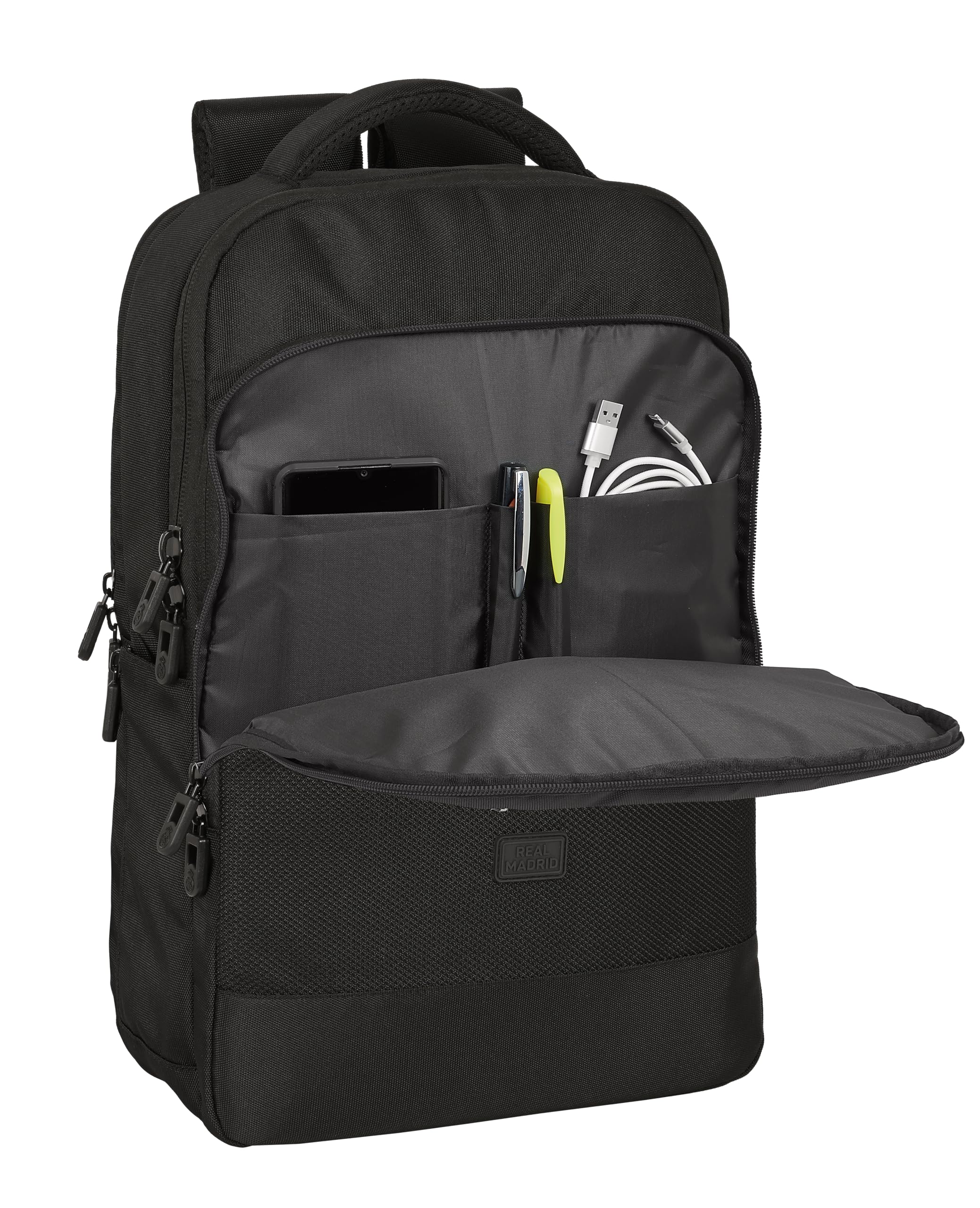 Premium Real Madrid Laptop Backpack for 15.6