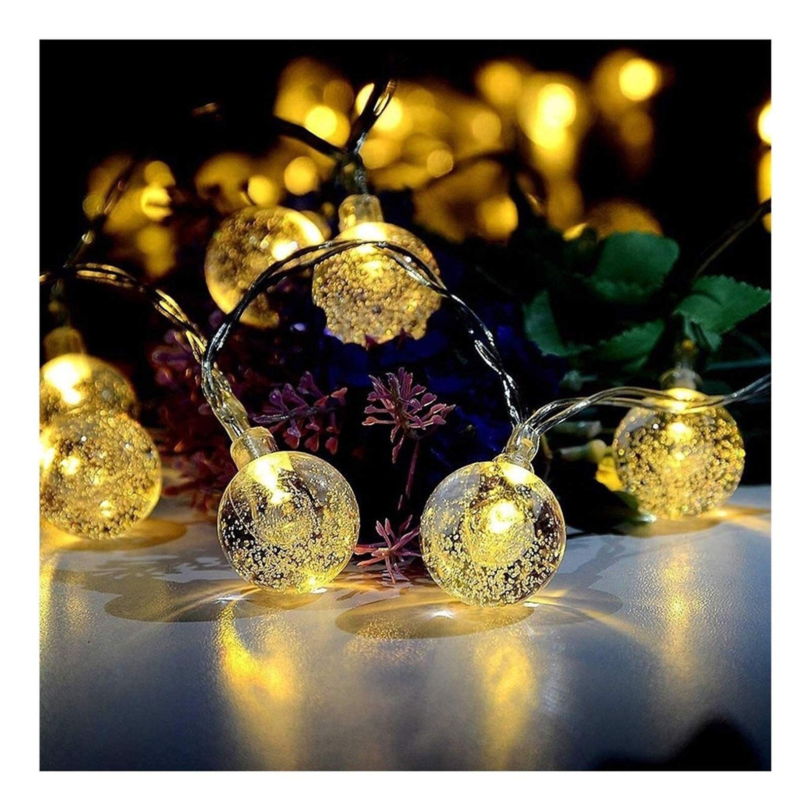 ZSMPY Solar Fairy Lights - 20 to 300 LED Warm White String Lights with 3M-30M Copper Wire | Waterproof Outdoor & Indoor Solar Powered Decorative Lighting for Garden, Patio, Wedding, Party, Christmas | Perfect for Backyard, Balcony, and Holiday Decorations