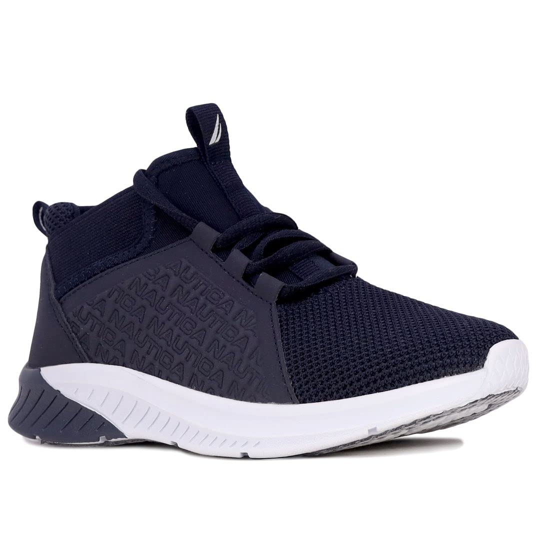 Nautica Kids Lace Up Sneakers - Comfortable Running Shoes for Boys & Girls - Little Kid & Big Kid Sizes - Perfect for School, Play & Everyday Wear