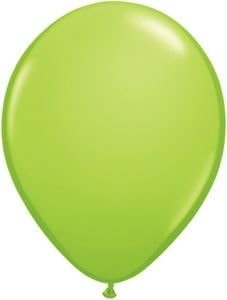 Premium Lime Green Helium Party Balloons - 12 Inch Latex Balloons for Birthday, Wedding & Baby Showers - Decorate Parties & Events with Vibrant Balloon Decor