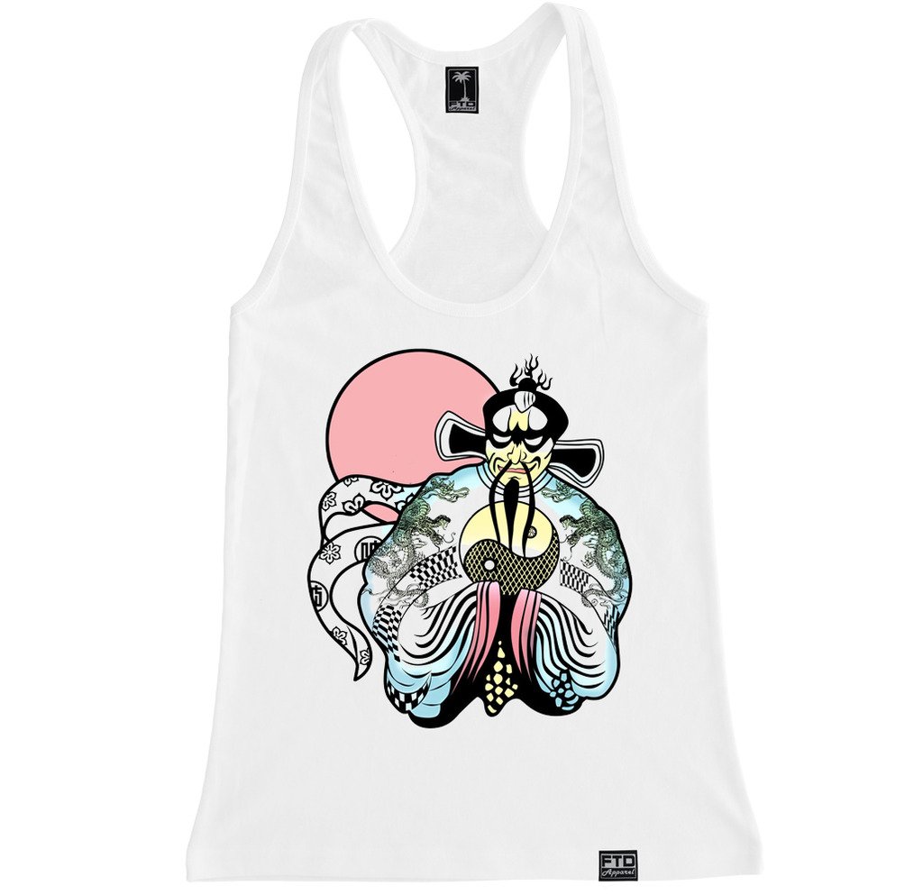 FTD Apparel Women's Racerback Tank Top - Soft Breathable Workout Shirt for Yoga, Running & Gym | Casual Summer Athletic Wear