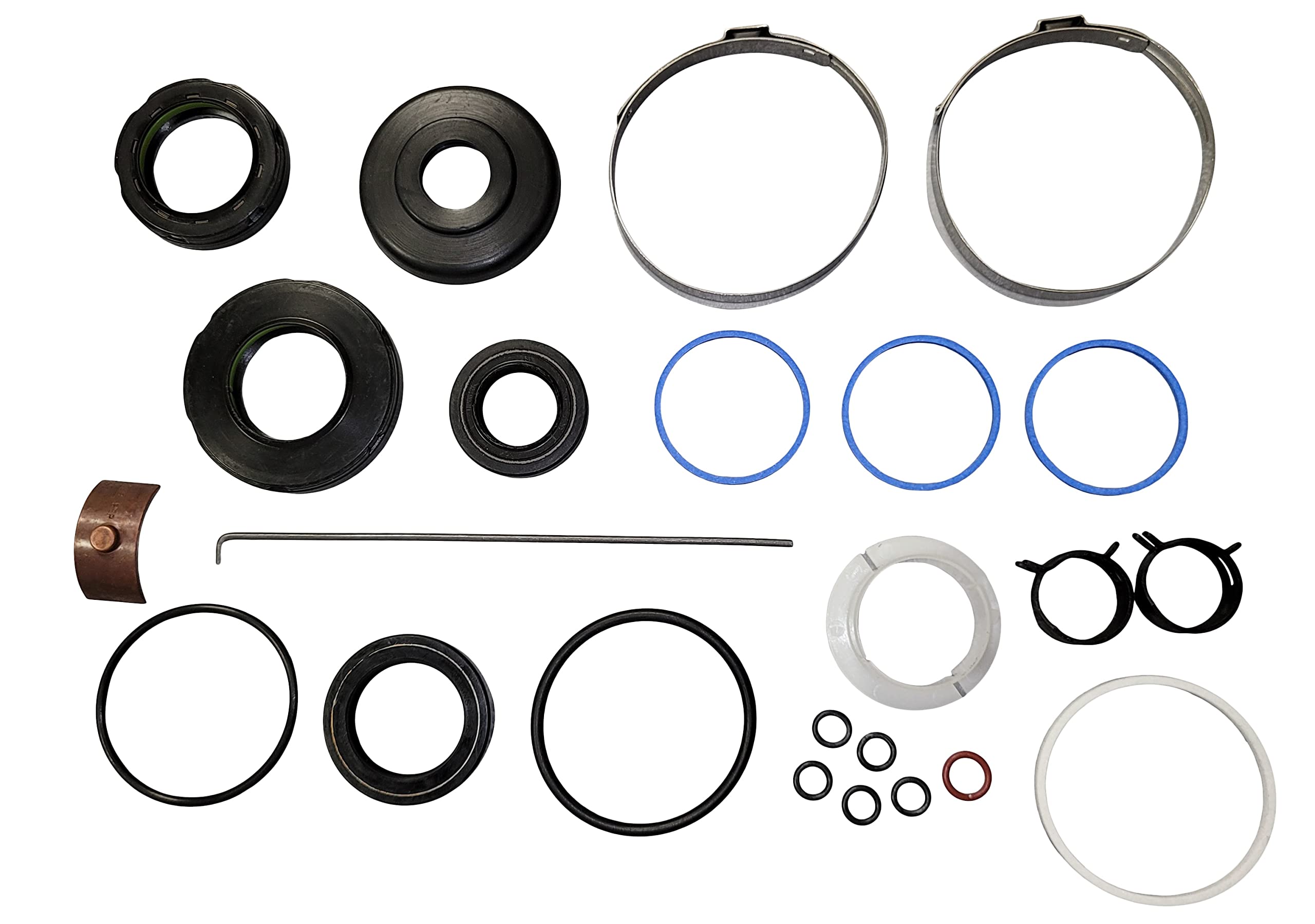 High-Quality Power Steering Rack & Pinion Seal Kit for 2007-2012 Hyundai Veracruz - Precision Fit, Leak Prevention, Durable Auto Replacement Part - Perfect for Steering System Repair & Maintenance