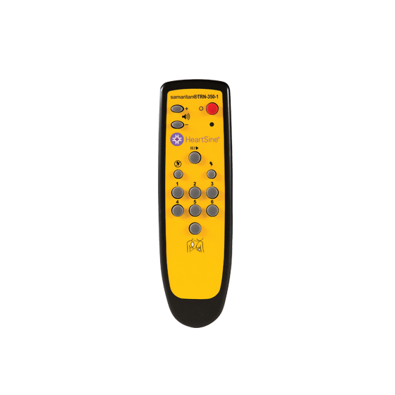 HeartSine TRN 350P Trainer Defibrillator Remote Control - AED Training Device for Emergency Preparedness & CPR Certification Classes