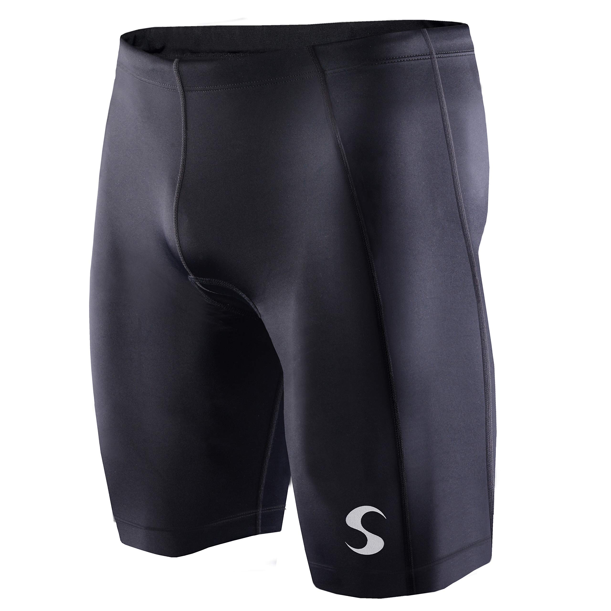 Synergy Men's Triathlon Shorts - Quick-Dry, Comfortable & Breathable for Swimming, Cycling & Running Triathlon Training