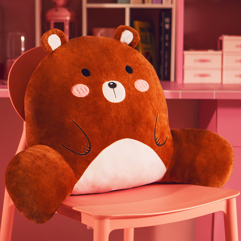 PlushNest™ Giant Chair Cushion Plushie - Ultra Soft Oversized Seat Pillow for Adults & Kids, Perfect for Reading Nook, Gaming Chair, Bedroom Decor, and Cozy Relaxation