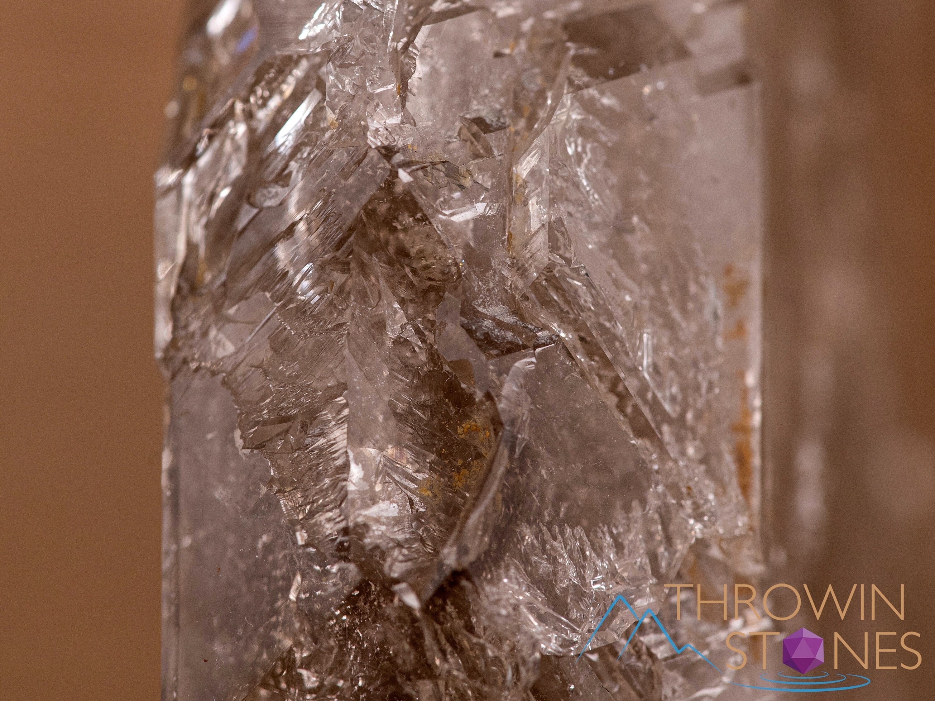 Raw Elestial Quartz Crystal - Large Natural Stones & Minerals for Home Decor, Healing, Meditation & Unique Gifts (40647) | Spiritual Healing Crystals, Feng Shui Decor, Yoga Meditation Accessories